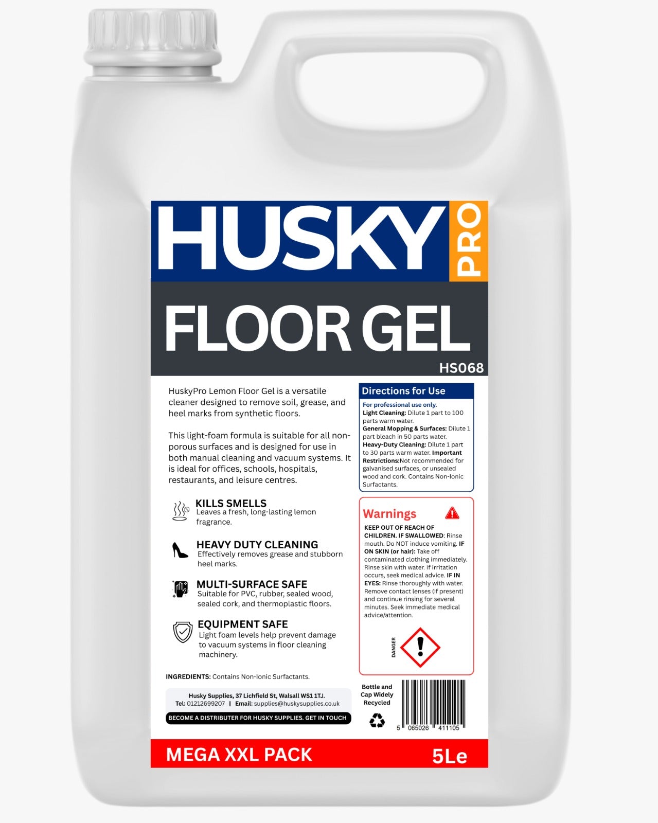HuskyPro Floor Gel (HS068) 5 Liters